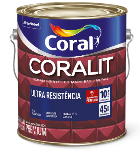 Coralit Ultra Resistência Alto Brilho Coral