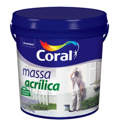 Massa Acrílica Coral