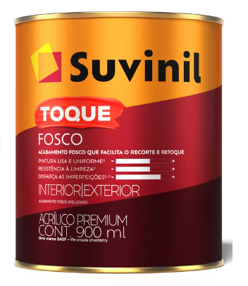 Tinta Acrílica Toque Fosco Suvnil